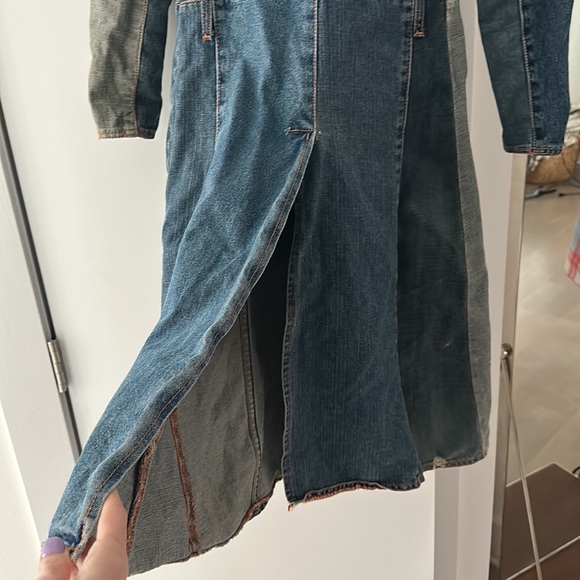Super rare free people artisan de luxe patchwork denim jacket - XS never worn. - Picture 4 of 6